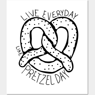 Pretzel Day The Office Funny Posters and Art